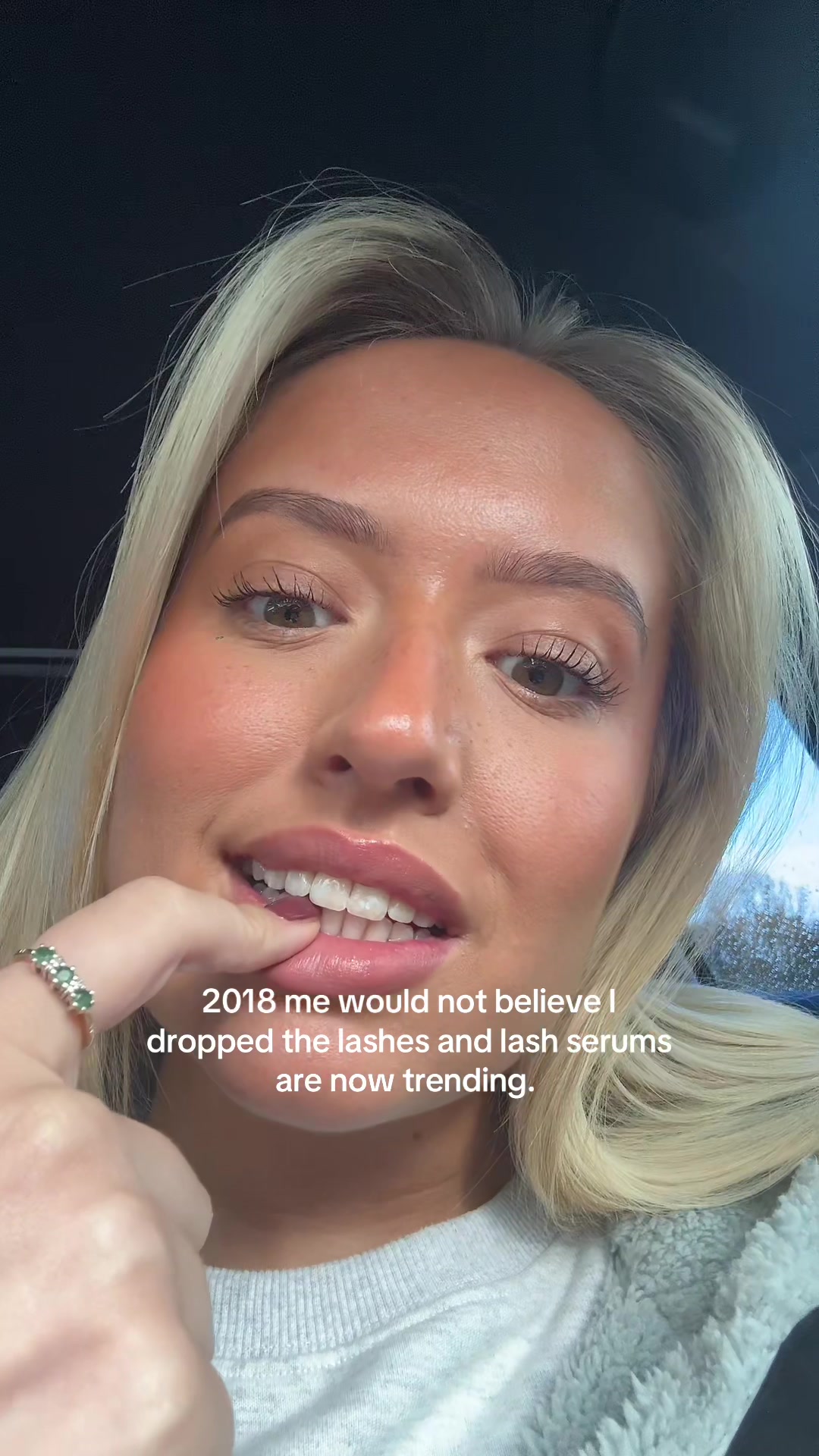 TikTok post by @courtneyshaw.23 for UKLASH. Caption reads: For the best phahha #fyp #foryoupage @UKLASH .