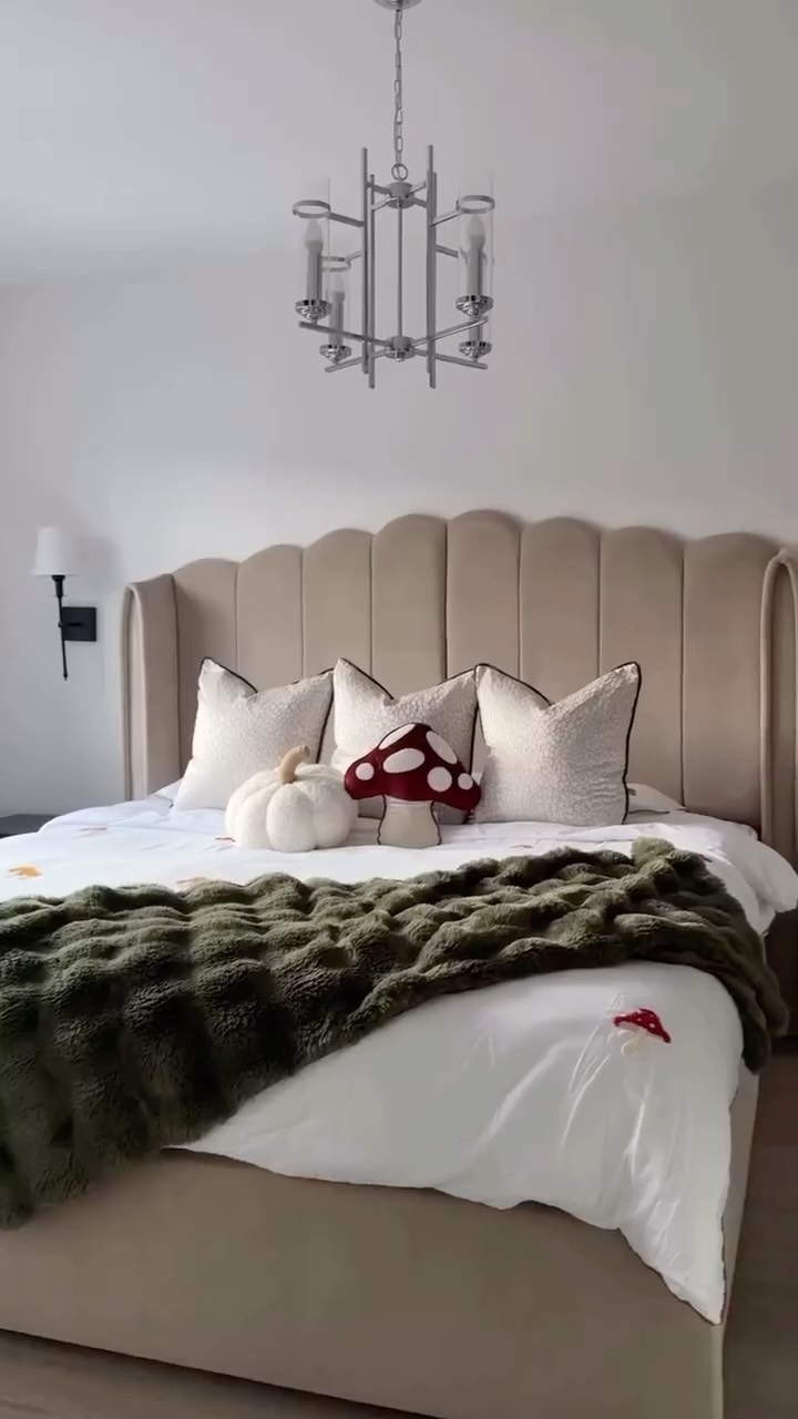 Instagram post by @weir_home for The Range. Caption reads: ✨ Your cue to switch up your bedding for cosy,....