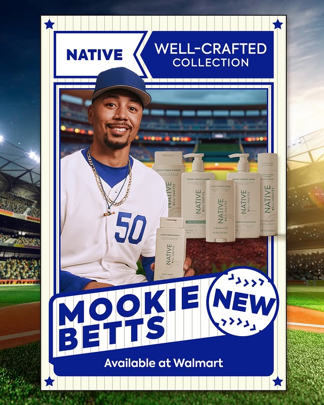 Instagram post by @mookiebetts for Native. Caption reads: [...] sulfates, parabens, and dyes for good.....