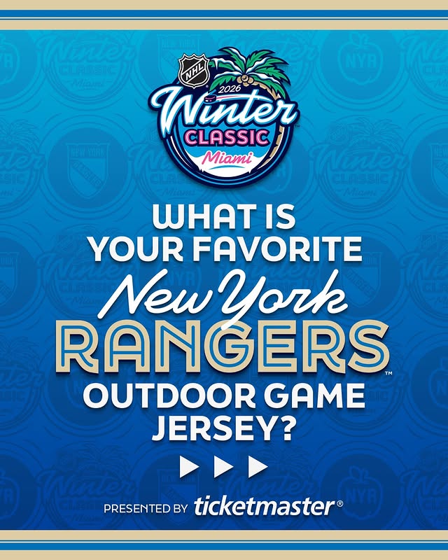 Instagram post by @nhlhistory for Ticketmaster. Caption reads: [...] and @tvasports! Presented by @ticketmaster.