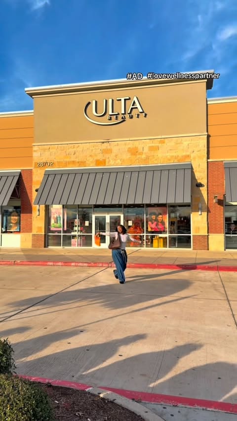 Instagram post by @thecauchjoelle for Love Wellness. Caption reads: #ad Ran out of my routine so I had my man drive me....