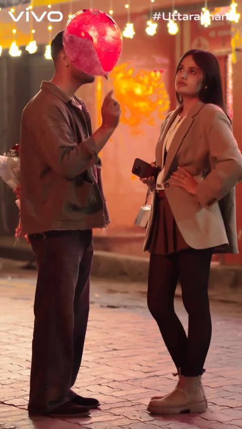 Instagram post by @radhikajoshi__11 for Vivo. Caption reads: Unlocking the all-new #vivoV70Series in Passion....