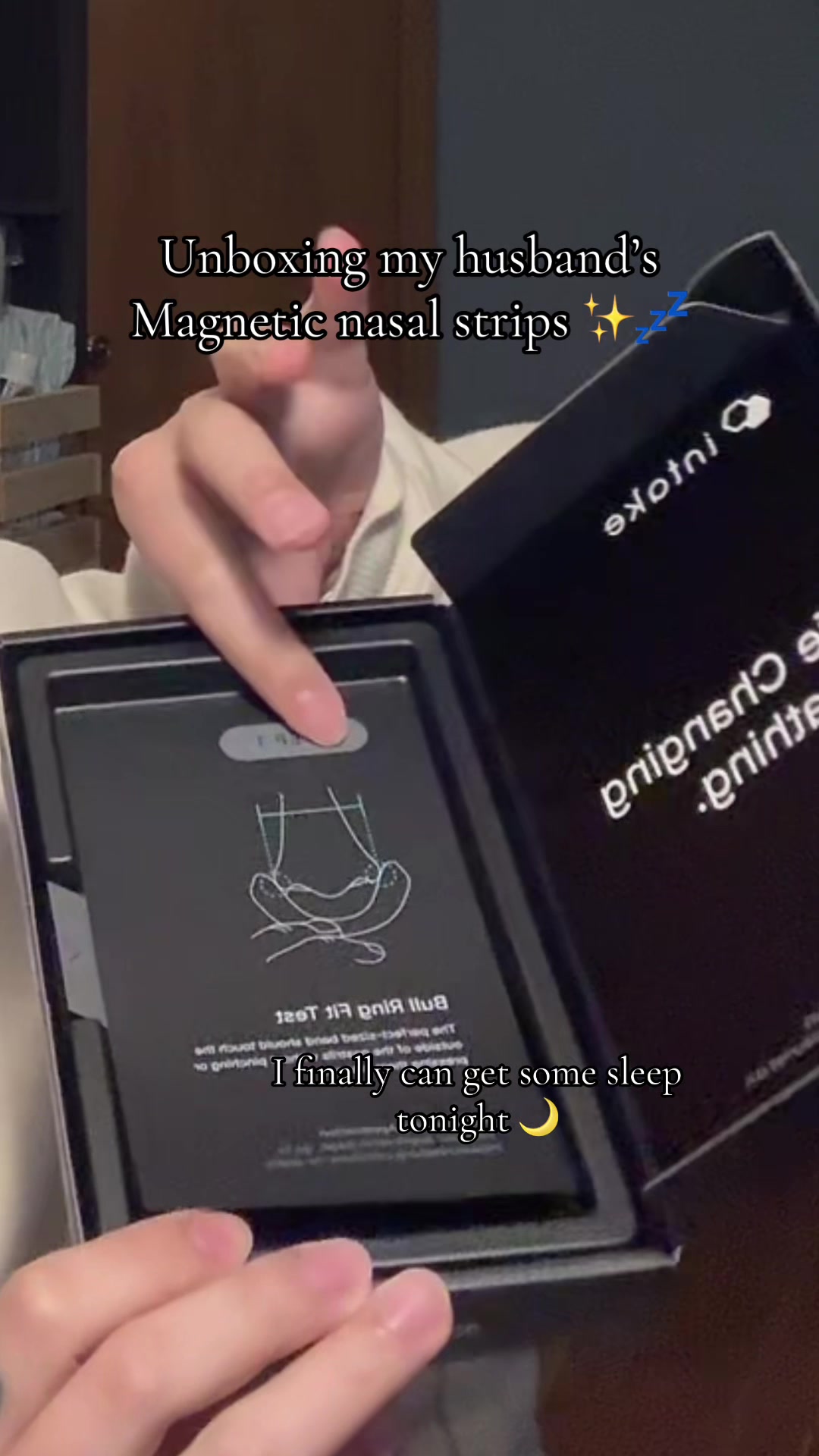 TikTok post by @elii.world for Intake Breathing. Caption reads: The Intake Breathing system is a two-part magnetic....