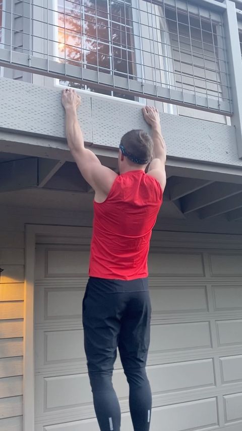 Instagram post by @nicksymmonds for Bulletproof. Caption reads: So happy to be home and working out again! This....