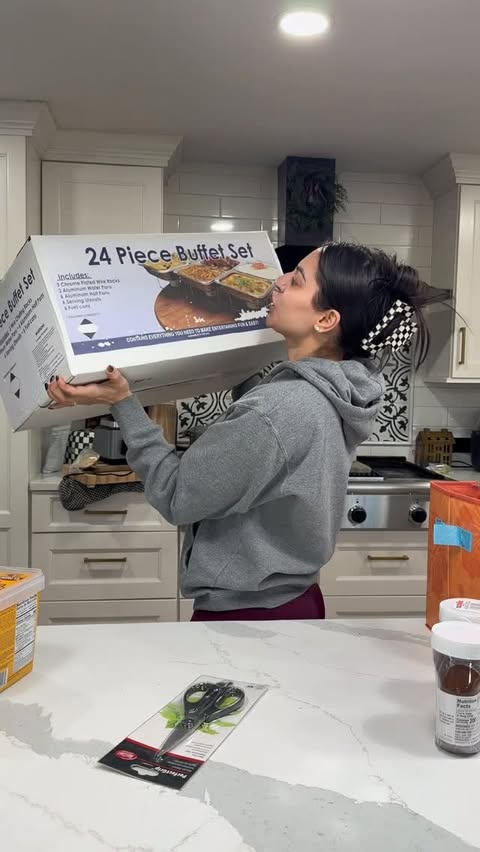 Instagram post by @em.loren_ for Lavazza USA. Caption reads: Hosting Christmas has become a labor of love. So....