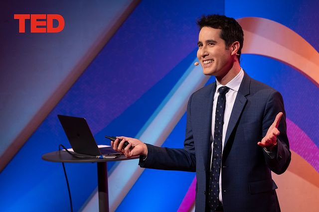 Instagram post by @davidkwong for TED. Caption reads: This is a fun one! My latest TED Talk “Magic and....