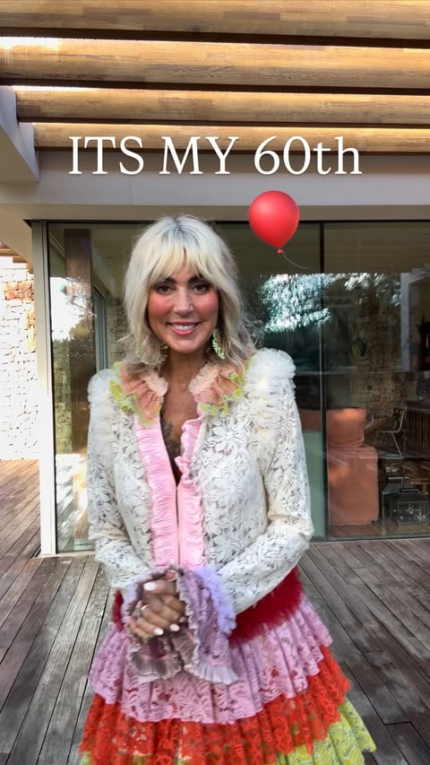 Instagram post by @astridiwantyouinmylife for Celia B. Caption reads: HAPPY 60th TO ME 🎈🎈🎈

Been a little tough the....