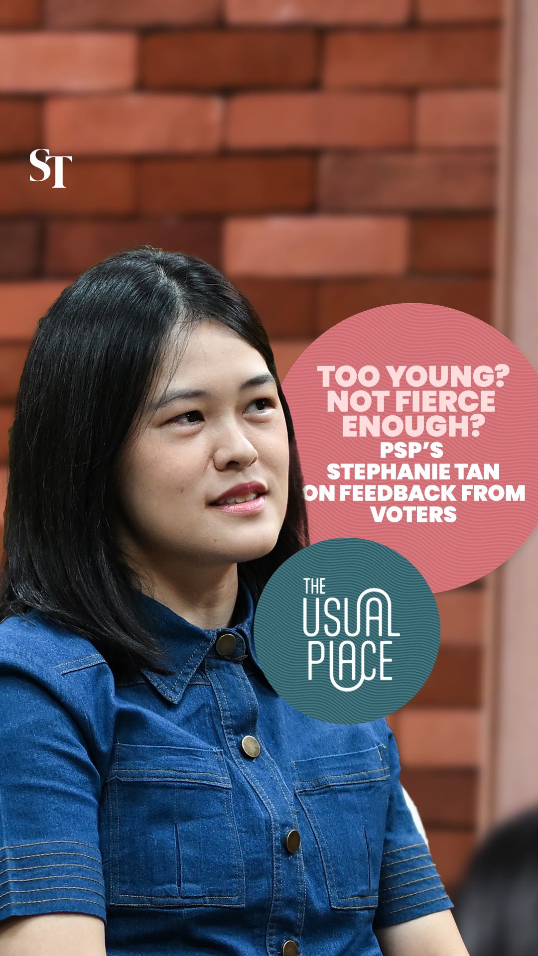 Instagram post by @progresssingaporeparty for The Straits Times. Caption reads: Following a rough GE2025, @progresssingaporeparty....