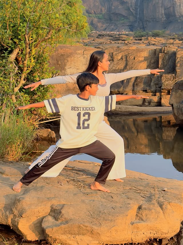 Instagram post by @thesulatamitra for FirstCry. Caption reads: #Collaboration with @FirstcryIndia
Raising a....