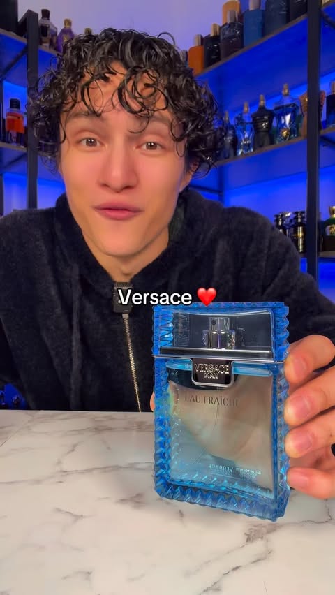 Instagram post by @thenoelthomas for Kohl's. Caption reads: A winter-ready twist on a classic. Eau Fraîche....