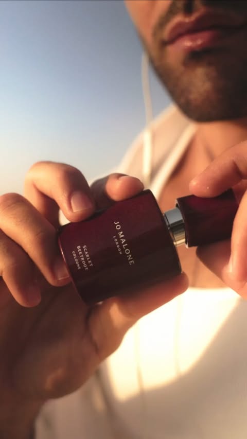 Instagram post by @abasshammoud for Bloomingdale's. Caption reads: [...] colognes. 🥕 Now available @bloomingdalesme....