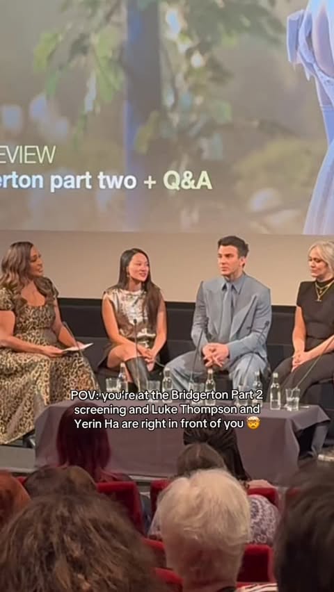 Instagram post by @andrewsgrotto for Bridgerton. Caption reads: [...] @yerinha_ ? QUEEN!!!!! 😍 @netflixuk....