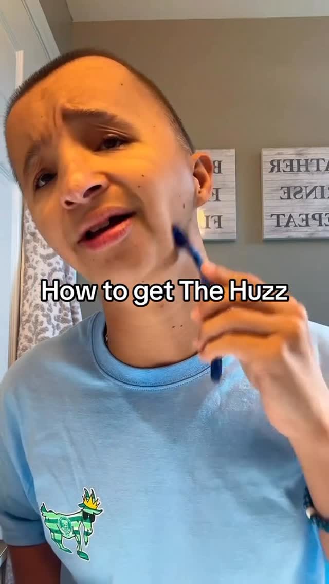 Instagram post by @jshock9nine for Gillette. Caption reads: You will get all the HUZZ TRUST ME! @gillette.