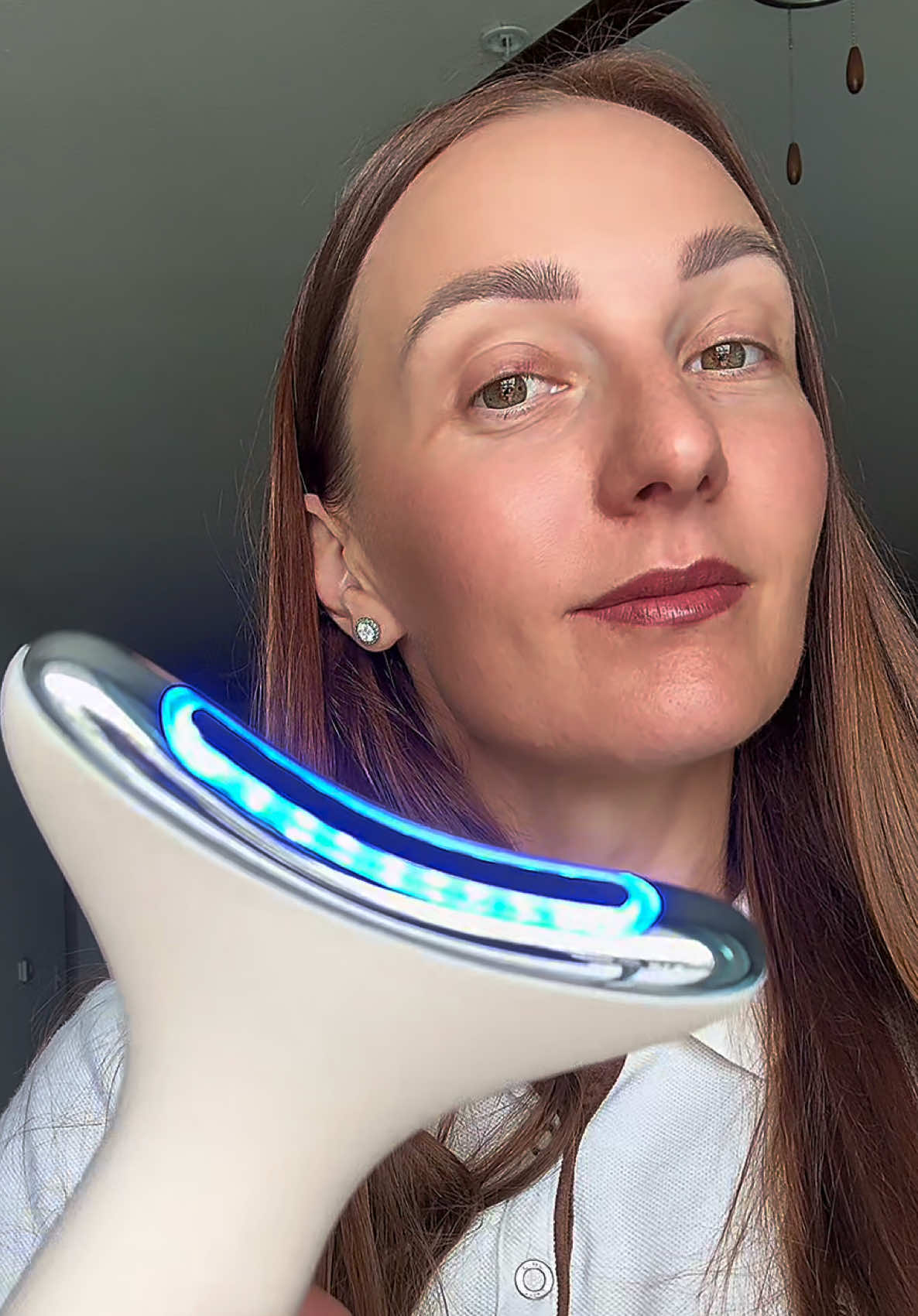 TikTok post by @lara.milanka for Revomadic. Caption reads: My Skincare routine #skincare #revo @REVOMADIC.
