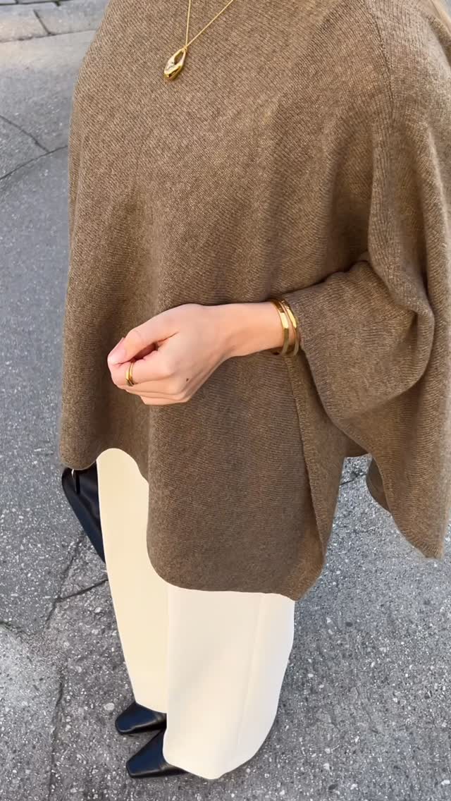 Instagram post by @synnekristines for Monica Vinader. Caption reads: Ad. One of the many ways I’ll style the new....