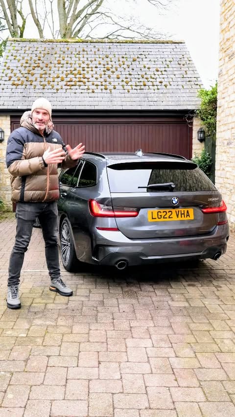 Instagram post by @joeachilles for carVertical. Caption reads: [...] My New Car! Remember to check out....