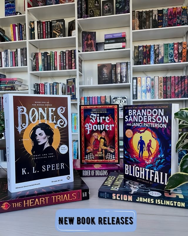 Instagram post by @nicoleisreadingfantasy for Little, Brown and Company. Caption reads: New Release Tuesday Which new releases are you....