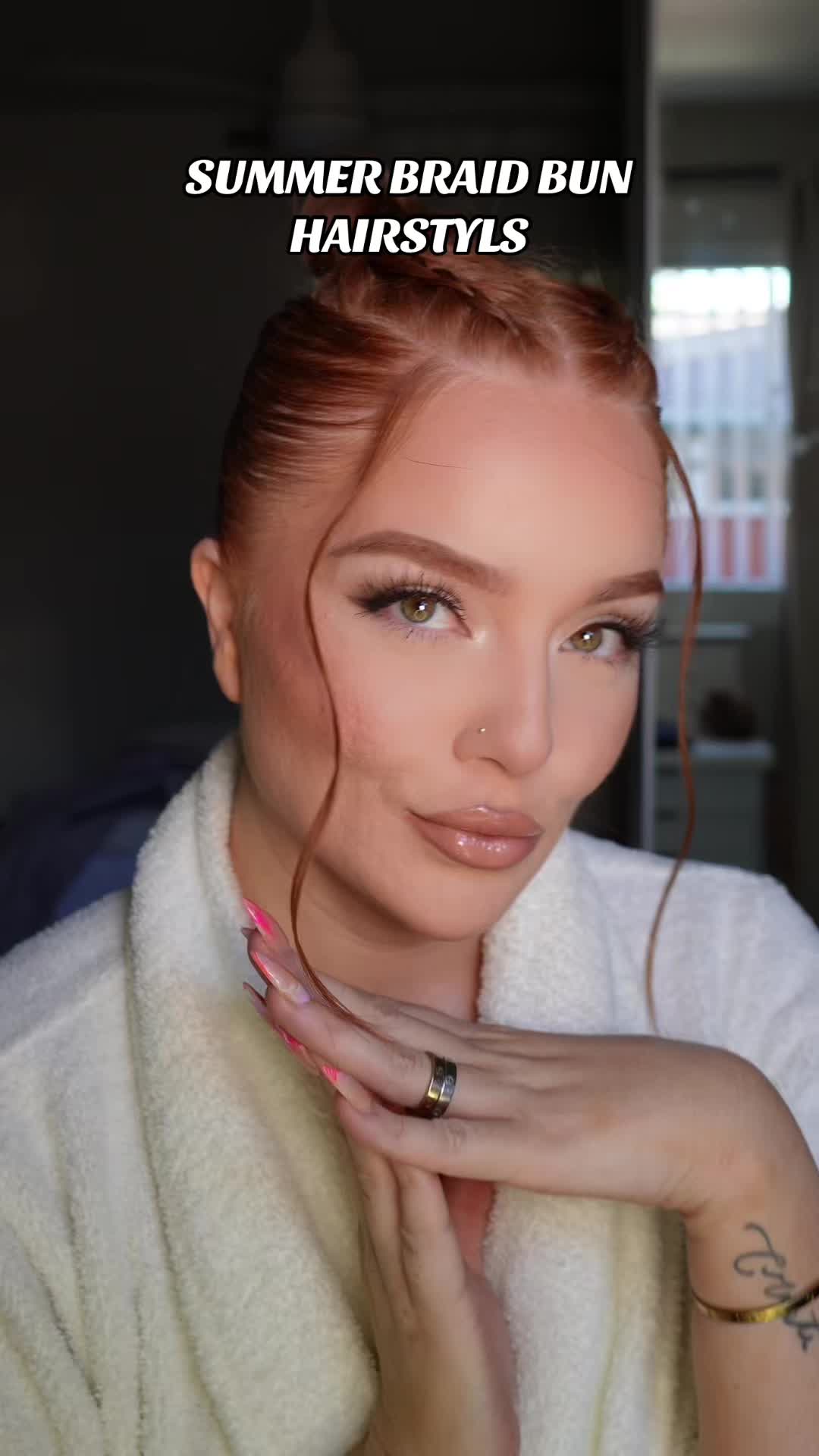 TikTok post by @kaylakayyy0 for Briogeo. Caption reads: [...] like to see in the comments @Briogeo @ghd....