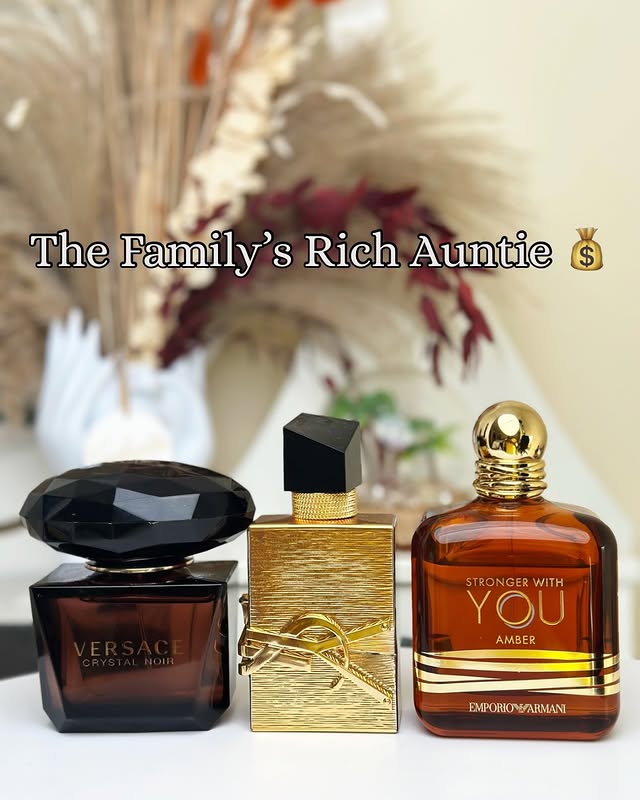 Instagram post by @vicckyalfa for The Perfume Shop. Caption reads: Which slide looks like your vibe?

*{Contains....