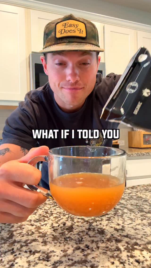 Instagram post by @jeremymille.r for Kettle & Fire. Caption reads: Magic Recovery Drink🧙‍♂️🪄

Yes, this is an ad.....