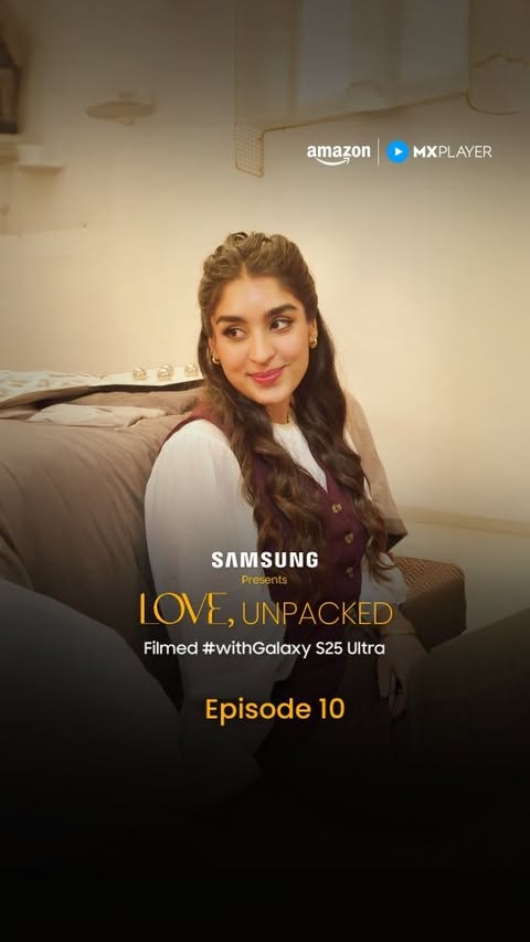 Instagram post by @realyukti for MX Player. Caption reads: [...] S25 Ultra Catch the next episode on....