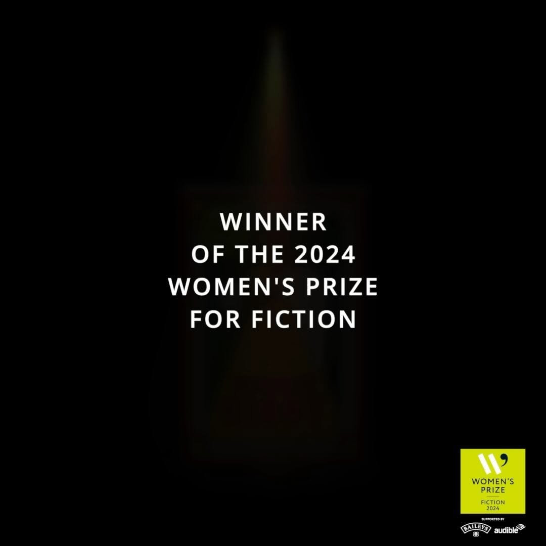 Instagram post by @v_v_ganeshananthan for Women's Prize. Caption reads: [...] to present the 29th winner of the....