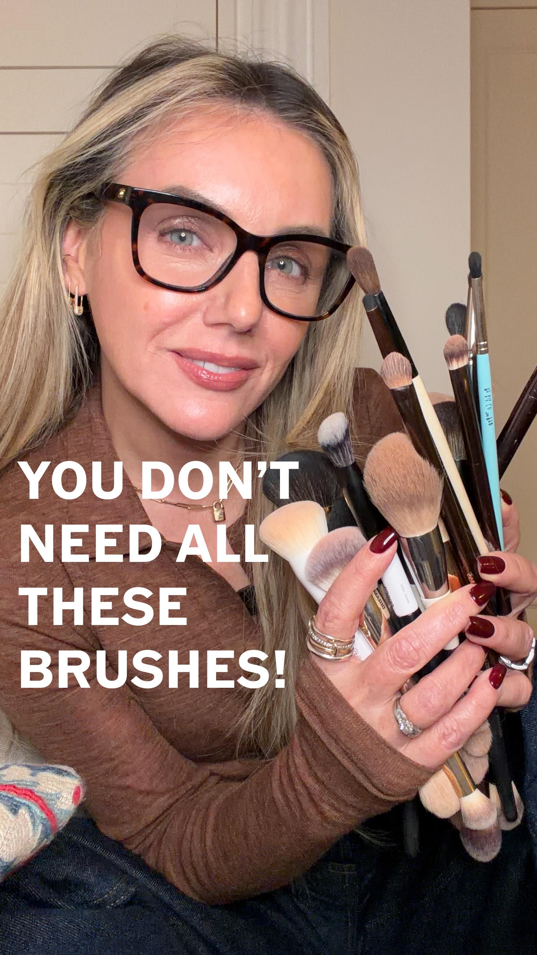 Instagram post by @salihughes for Hourglass Cosmetics. Caption reads: Ad info: No paid or sponsored content. Pretty sure....