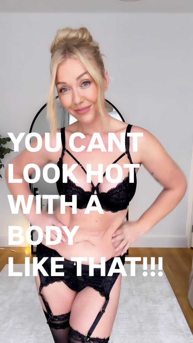 Instagram post by @thebodypositivemum for Pour Moi. Caption reads: They say you can’t look hot with a body like....