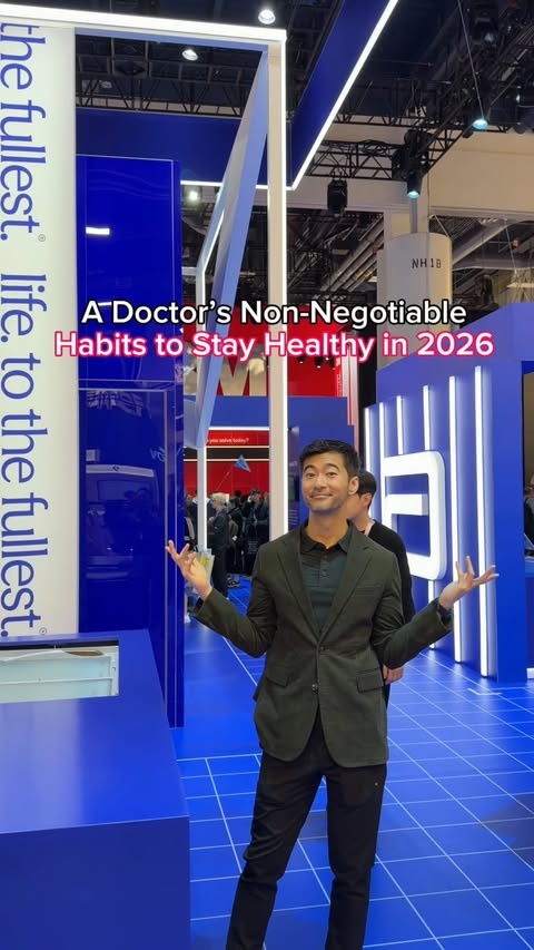 Instagram post by @doctortim.md for Abbott. Caption reads: [...] you prioritizing your health in 2026?....