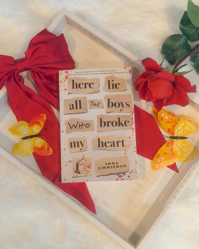 Instagram post by @the_romance_regent for Epic Reads. Caption reads: [...] you @emmasimmerman, @avonbooks, and....