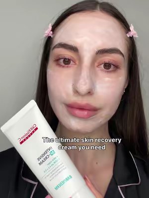 TikTok post by @ve.beautyy for Cell Fusion X. Caption reads: Cell Fusion C Expert Barriederm Intensive Cream✨....