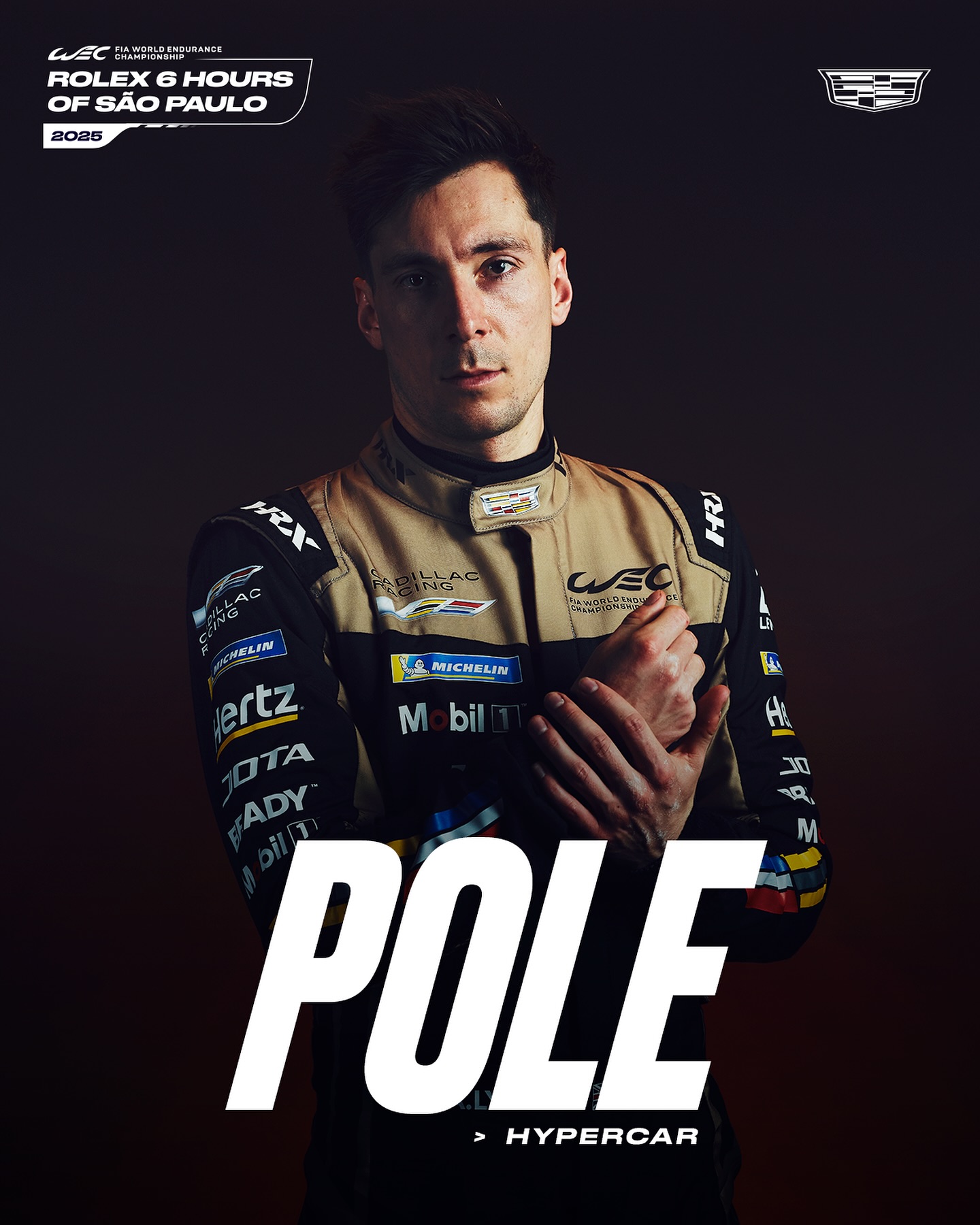 Instagram post by @alexlynnracing for Cadillac. Caption reads: Pole in Le Mans and pole in São Paulo.

Who can....