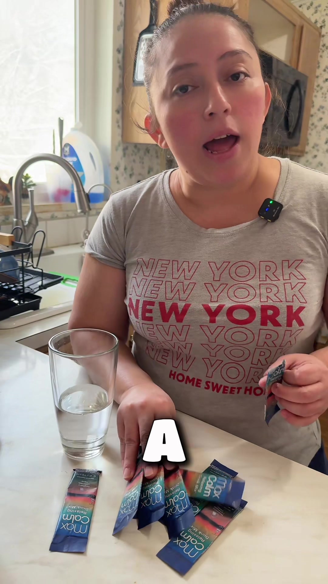 TikTok post by @tiktokshopdeastrid for Natural Vitality. Caption reads: @NaturalVitalityCalm #MagnesiumGlycinate • [...].