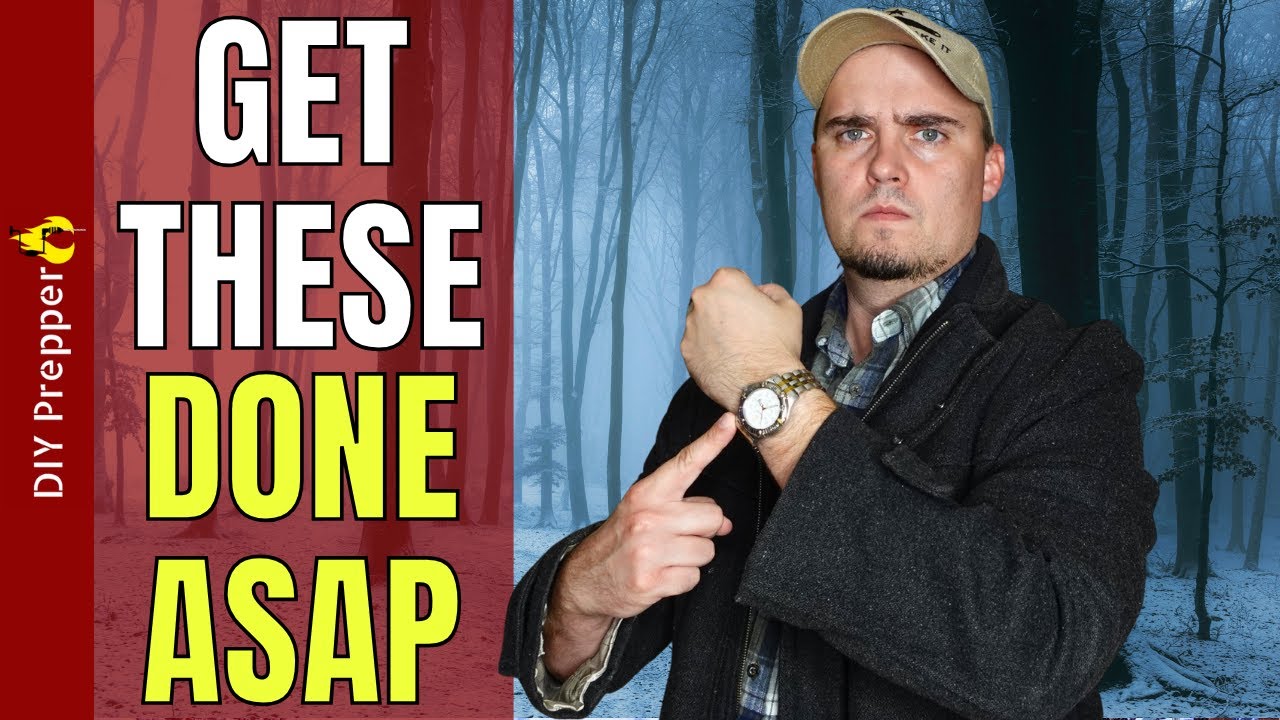 YouTube post by @diypreppertv for EcoFlow. Caption reads: Critical Steps to Take Before December 1, 2025.