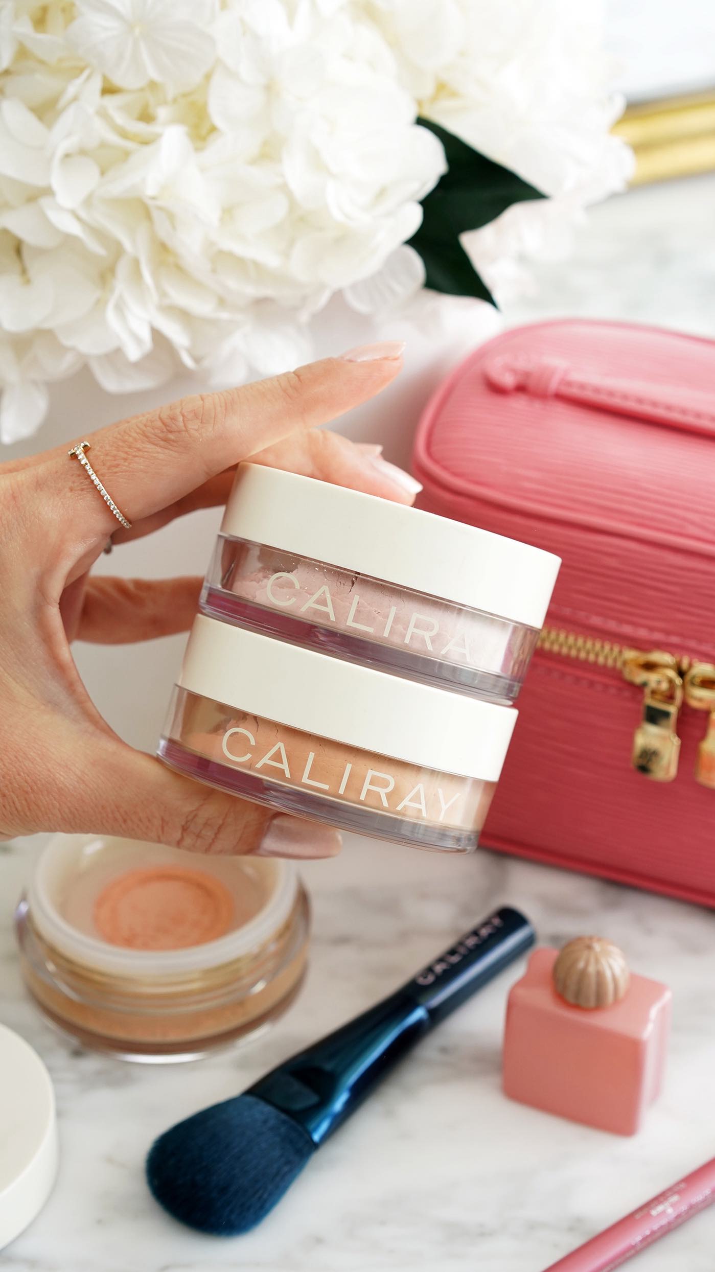 Instagram post by @beautylookbook for Caliray. Caption reads: #caliraypartner Blurred perfection with the new....