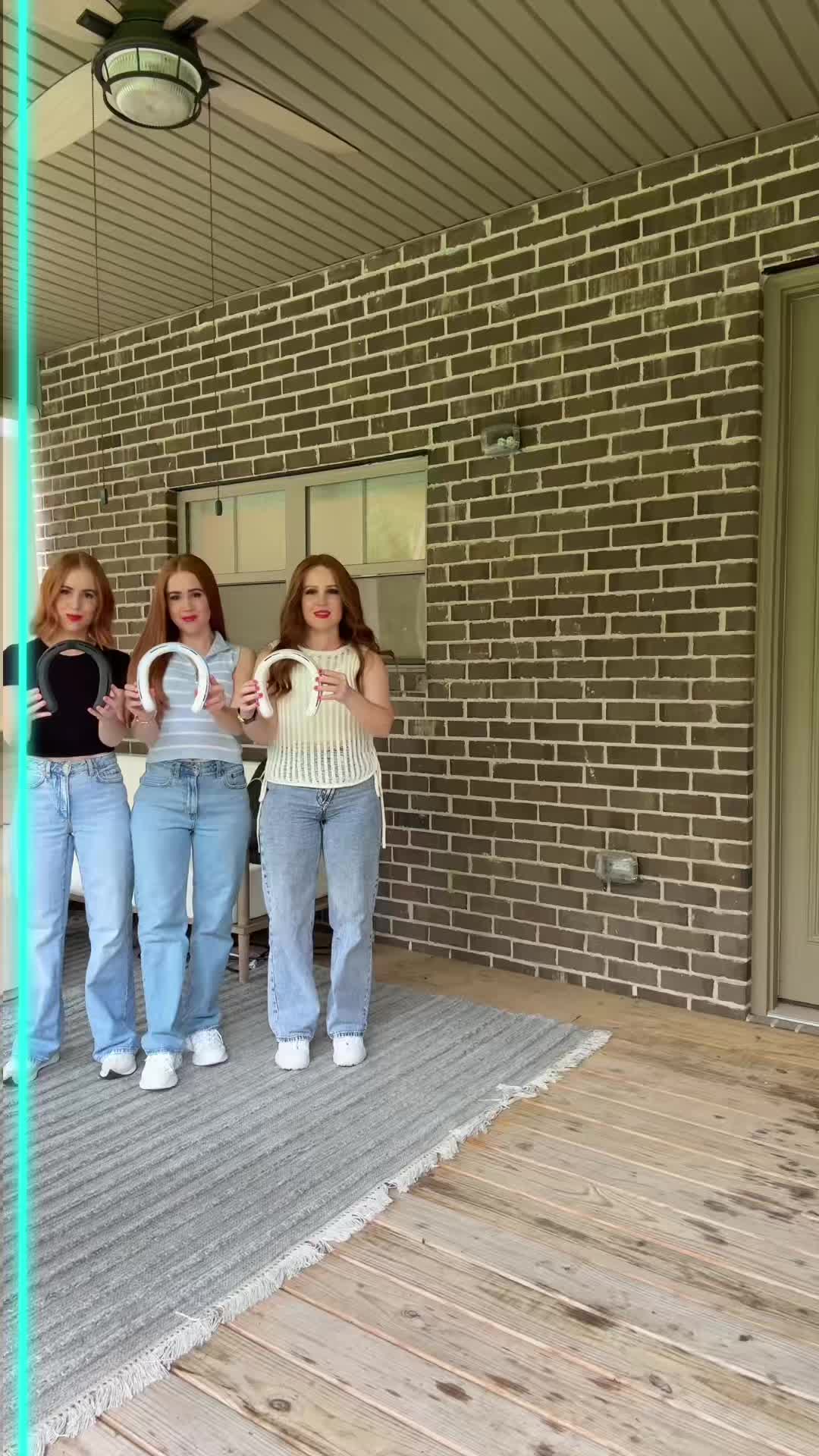 TikTok post by @taylorred for TORRAS. Caption reads: Love our @TORRAS Official portable neck fans for....
