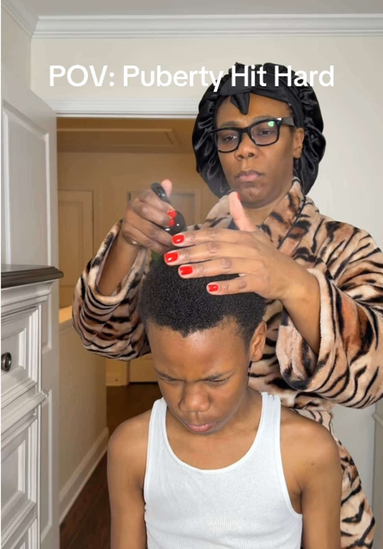 TikTok post by @laquistaerinna for Carpe. Caption reads: @Carpe to the rescue #carpe #carpedeoderant [...].