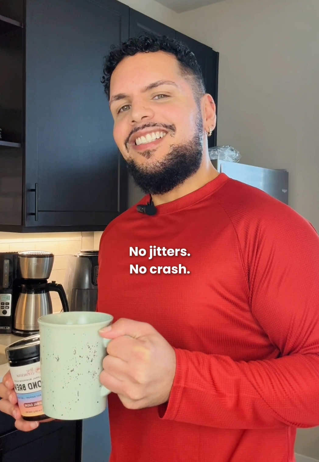 TikTok post by @grartgallery for Live Conscious. Caption reads: [...] more in control of my mornings. ☕✨ @Live....