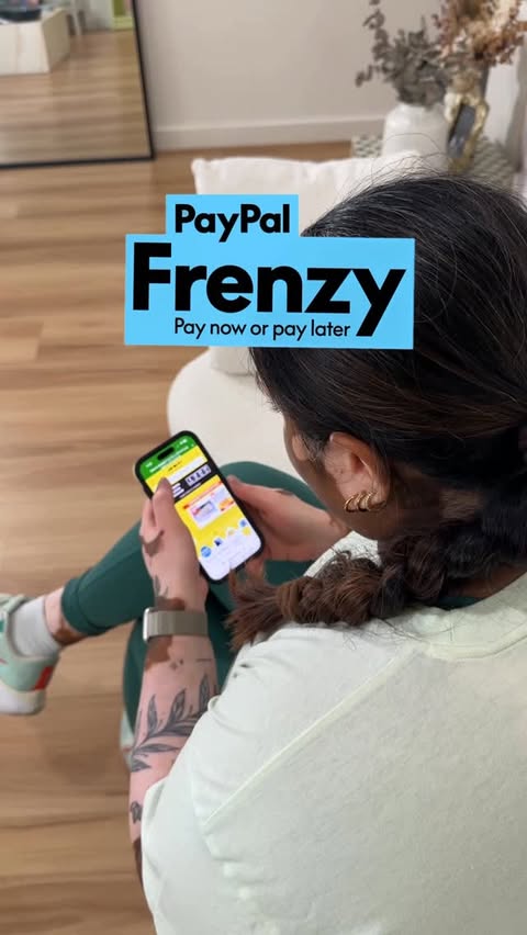 Instagram post by @onella_am for PayPal. Caption reads: PayPal Frenzy is here, perfect time for me to....