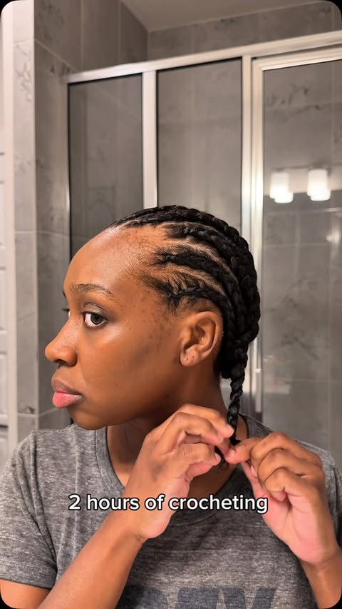 Instagram post by @rumill for QVR Hair. Caption reads: Hair used @qvr_hair Best Reusable Sun-Kissed....