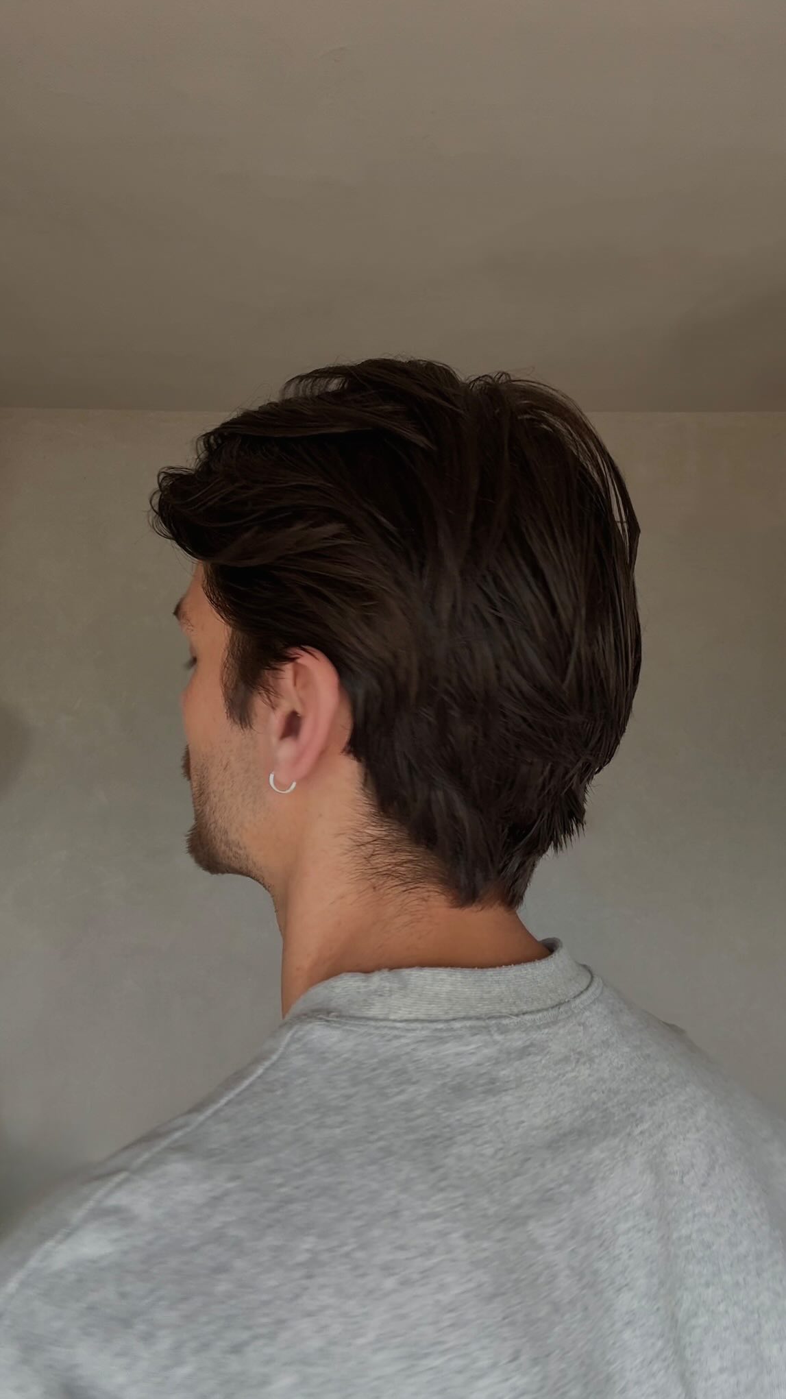 Instagram post by @christianptty for American Crew. Caption reads: [...] Fiber Shampoo + Texture Fiber from....