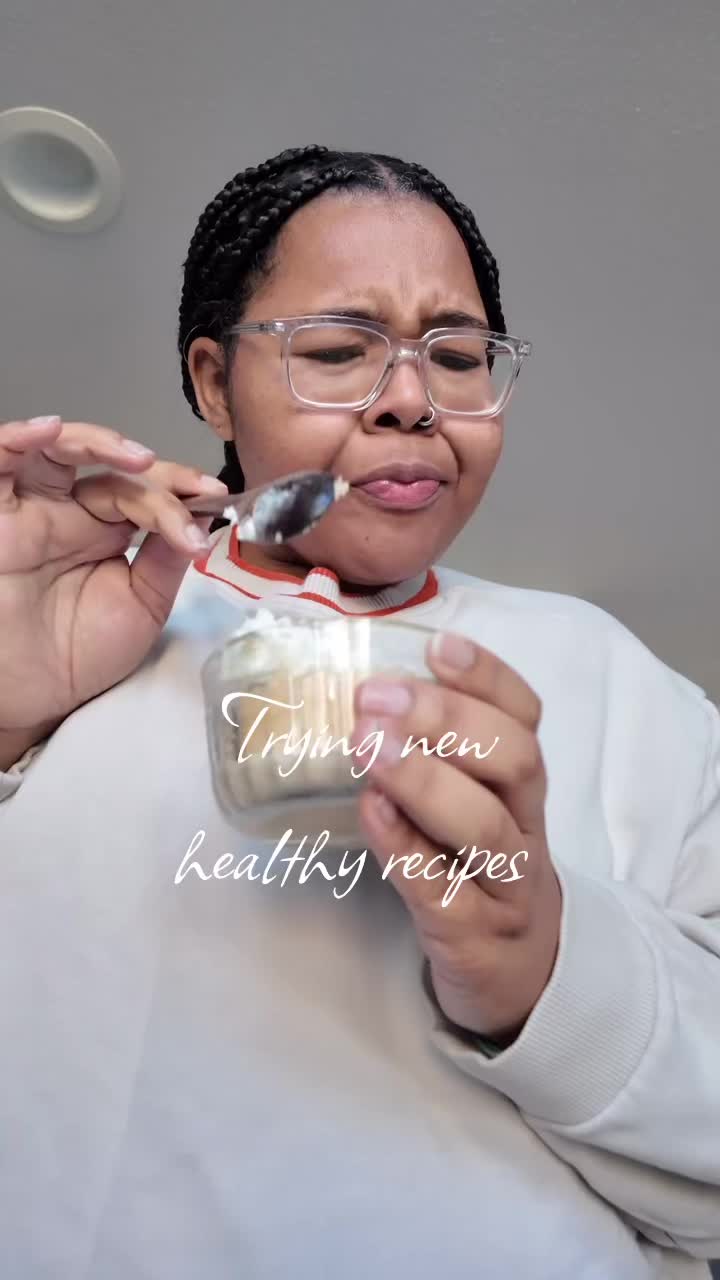 TikTok post by @itsgenise for Just Move Supplements. Caption reads: [...] I find cause I need new options! @Just Move....