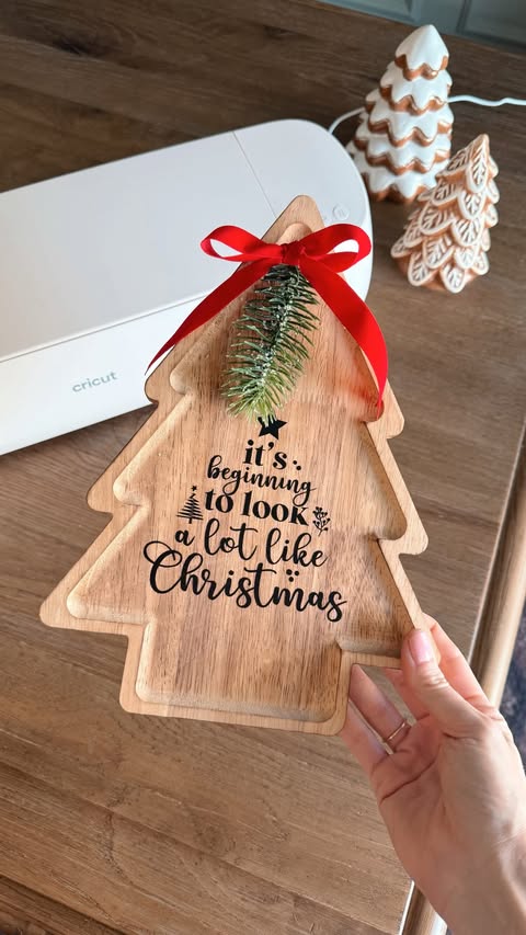 Instagram post by an influencer for Cricut. Caption reads: [...] so excited to partner with @cricut to gift....