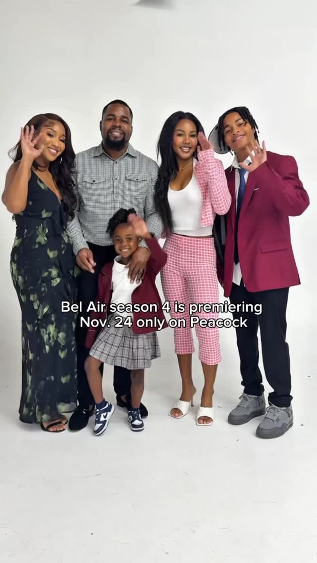 Instagram post by @lifewithcina for Peacock. Caption reads: #PeacockPartner The fourth and final season of....