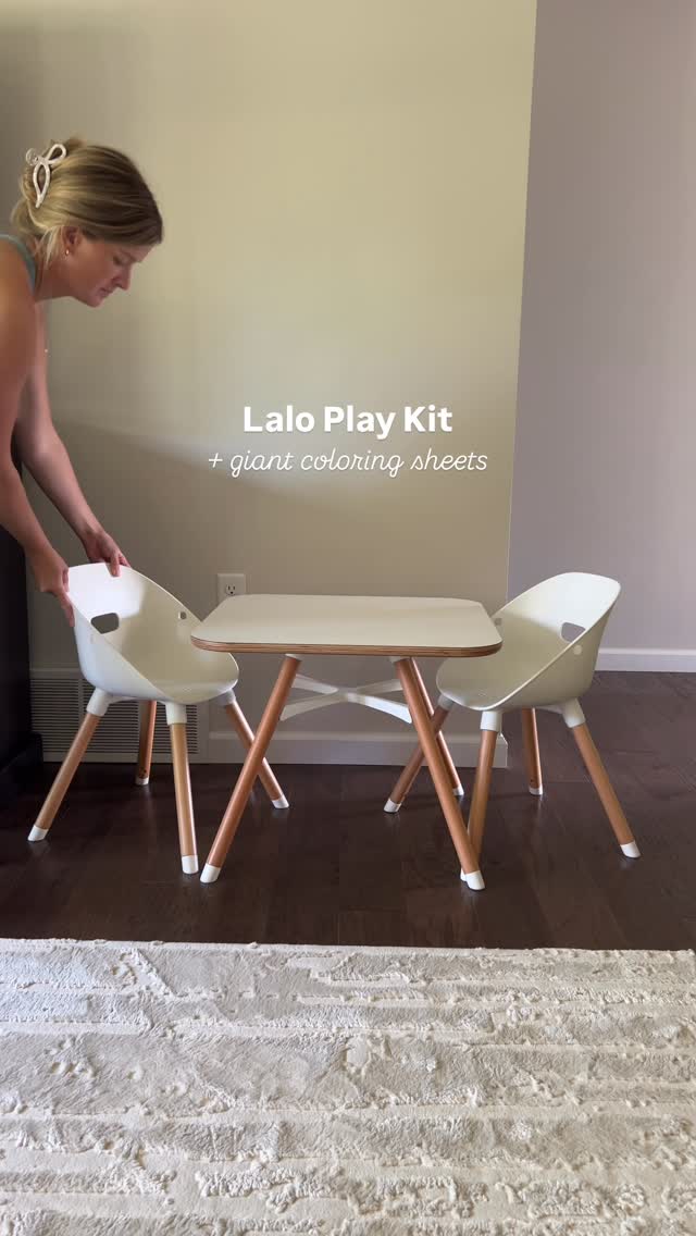 Instagram post by @carleyherro for Lalo. Caption reads: the kids and I love this @lalo play kit! 🤭....