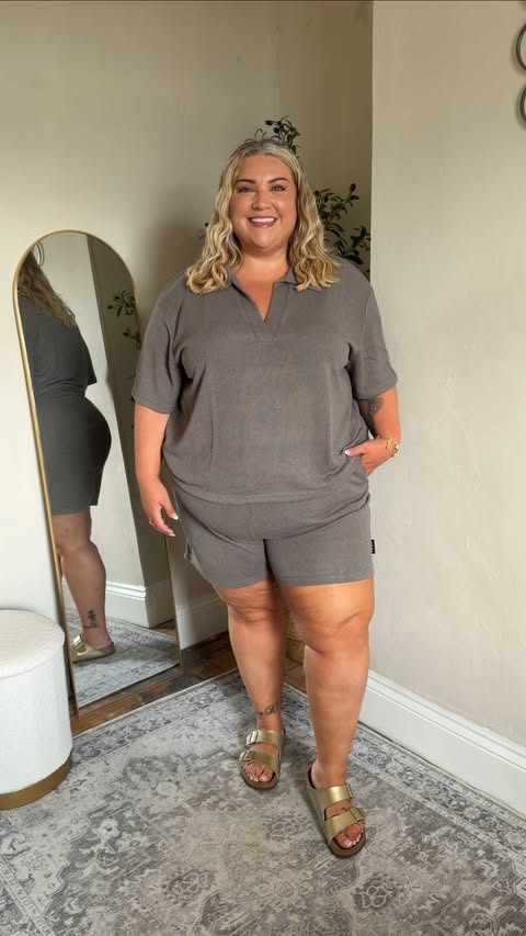 Instagram post by @jessontheplussize for LOVALL. Caption reads: The @lovallofficial summer sale is MEGA! 🤩 Here....