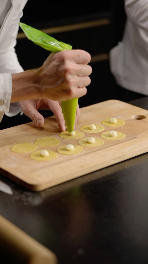 Instagram post by @nniederkofler for Miele. Caption reads: A simple yet hearty dish that’s packed with....