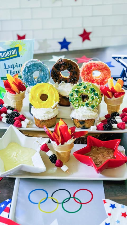 Instagram post by @livlaughcook for Carrington Farms. Caption reads: [...] with clean ingredients, so we used....