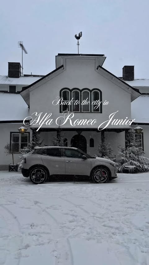 Instagram post by @xoshpresa for Alfa Romeo. Caption reads: Advertisement @alfaromeo_sverige We saw Bambi &....