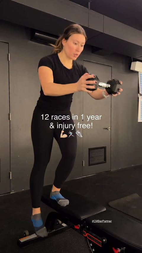 Instagram post by @runswithmal for CLIF BAR. Caption reads: #ClifBarPartner I didn’t invent this system but....